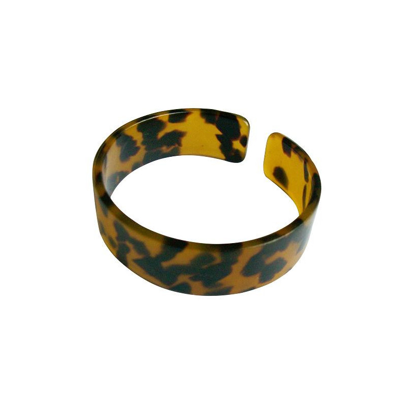 Faux Turtle Shell Bracelet - 2.0 cm