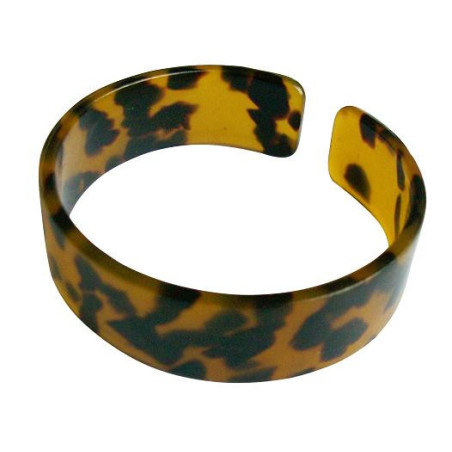 Faux Turtle Shell Bracelet - 2.0 cm